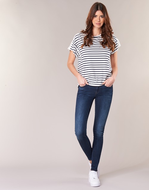 G-Star Raw MIDGE ZIP MID SKINNY Azul