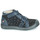 Sapatos Rapariga Sapatilhas de cano-alto GBB NADEGE Azul / Preto