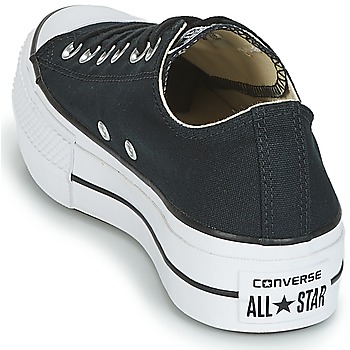 Converse Chuck Taylor All Star Lift Clean Ox Core Canvas Preto