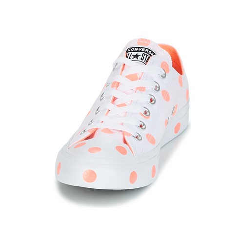 Converse Chuck Taylor All Star-Ox Branco / Laranja