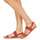 Sapatos Mulher Toalha de mesa IKARI Vermelho