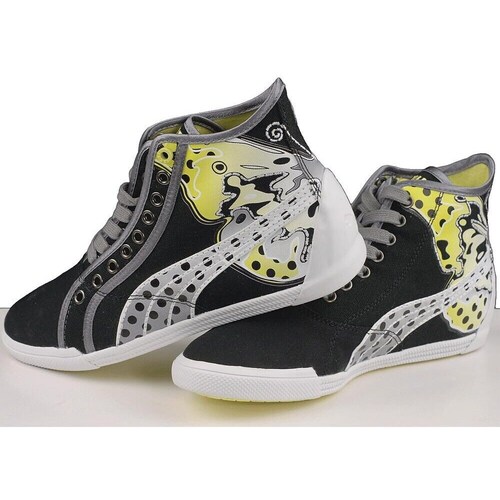 Puma Crete Mid Wings Wns Preto, Cinzento, Amarelo