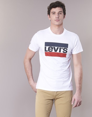 Textil Homem Hibiscus Camo Vacation Shirt Levi's GRAPHIC SPORTSWEAR LOGO Branco