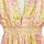 Textil Mulher Vestidos curtos Manoush FLAMINGO Rosa / Fluo / Amarelo