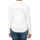 Textil Mulher camisas Jacqueline De Yong 15147295 JDYSILLE FRILL L/S SHIRT WVN WHITE Branco