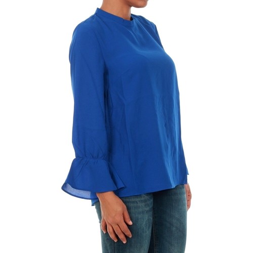 Only 15149954 ONLTOKE FLARE 3/4 TOP WVN SURF THE WEB Azul