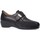 Sapatos Mulher Gianluca - Lart Calzamedi STRETCH COURO SAPATOS W 0678 Preto