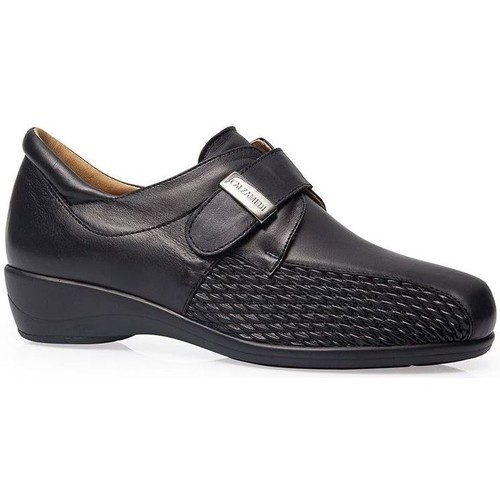 Sapatos Mulher Emporio Armani EA7 Calzamedi STRETCH COURO SAPATOS W 0678 Preto