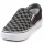 Sapatos Homem Slip on Vans Classic Slip-On Preto / Cinza