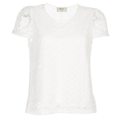 Textil Mulher Tops / Blusas Betty London I-LOVI Branco