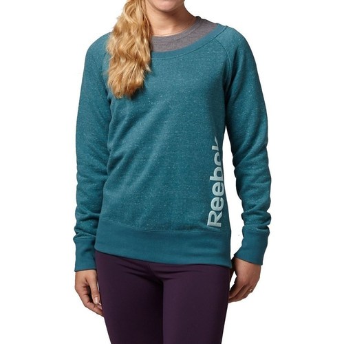 Textil Mulher Sweats Reebok Sport Linear Logo Full Zip Verde