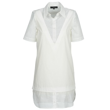 Textil Mulher Vestidos curtos American Retro CHARLOTTE Branco