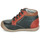 Sapatos Rapaz Sapatilhas de cano-alto Catimini RAYMOND Preto / Vermelho