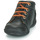 Sapatos Rapaz Sapatilhas de cano-alto GBB REGIS Preto / Laranja