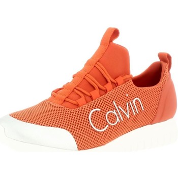 Sapatos Homem Sapatilhas Calvin culture-print Klein Jeans RON Laranja