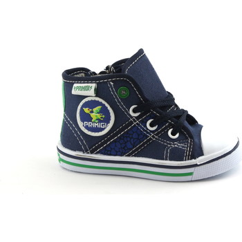 Sapatos Criança Sapatilhas de cano-alto Primigi PRI-E18-1445800-BL Azul