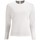 Textil Mulher T-shirt mangas compridas Sols SPORT LSL WOMEN Branco