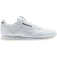 Sapatos Homem Sapatilhas Pantalon reebok Sport CL Leather ID Branco