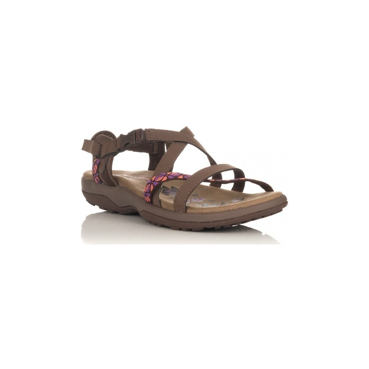 Sapatos Mulher Sandálias Skechers SAPATILHAS  Reggae Slim Castanho