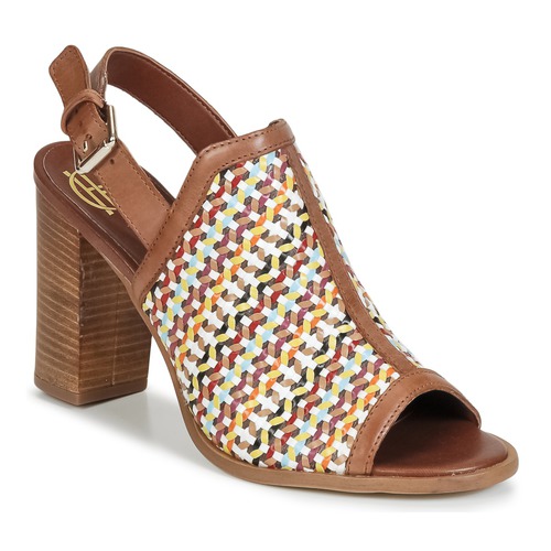 Sapatos Mulher Sandálias Quadros / telas TEAGAN Multicolor