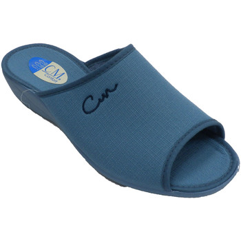 Sapatos Mulher Chinelos Calzamur Summer flip flops mulher aberta toe and Azul