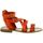 Sapatos Mulher Sandálias Iota SPARTE Vermelho