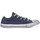 Sapatos Rapaz Sapatilhas Converse ALL STAR LO CANVAS LTD NAVY Azul
