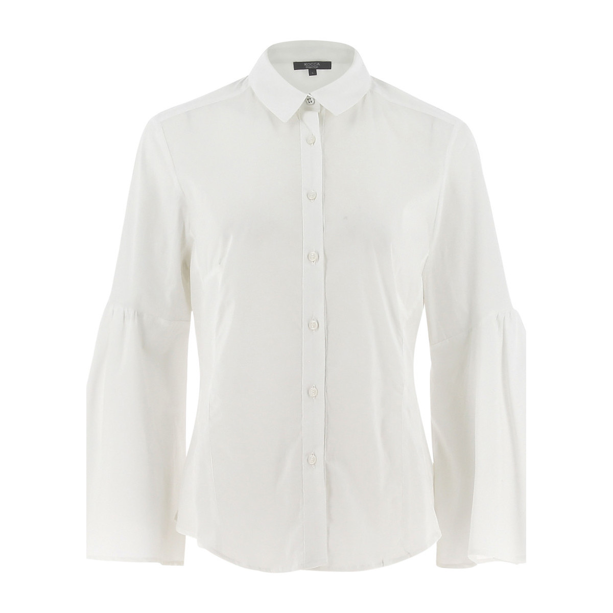 Textil Mulher Tops / Blusas Kocca Camisa BEJNAC Branco