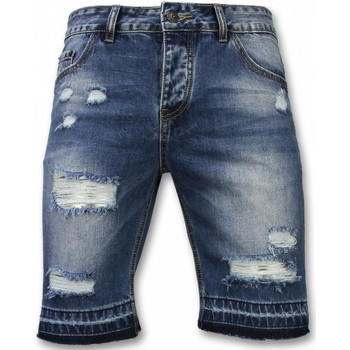 Textil Homem Shorts / Bermudas Enos 66847940 Azul