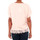 Textil Mulher T-Shirt mangas curtas Vero Moda 10185240 VMNEWMAKER 2/4 TOP LACE PRINT LCS ROSE QUARTZ Rosa