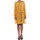 Textil Mulher Vestidos Vero Moda 10196226 VMKIM L/S SHORT DRESS O17 HARVEST GOLD Amarelo
