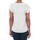 Textil Mulher T-Shirt mangas curtas Vero Moda 10196234 VMSEATTLE FRILL S/S TOP EXP SNOW WHITE Branco