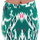Textil Mulher Saias Vero Moda 10193728 VMMARRRAKECH N/W SHORT SKIRT EXP SNOW WHITE/GREEN Verde