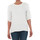 Textil Cavalli T-Shirt mangas curtas Vero Moda 10196235 VMSEATTLE FRILL 2/4 TOP EXP SNOW WHITE Branco