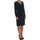Textil Mulher Vestidos Vero Moda 10191364 VMNAOMI L/S WRAP SHORT DRESS D2-1 BLACK Preto