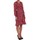 Textil Mulher Vestidos Vero Moda 10198721 VMHENNA FIFI SMOCK L/S SHORT DRESS PORT ROYALE/LEISE Rosa