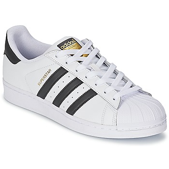 Sapatos Sapatilhas adidas Originals SUPERSTAR Branco / Preto