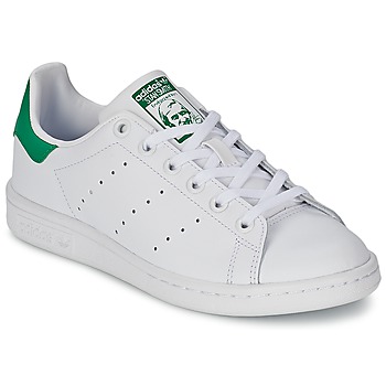 Sapatos Criança Sapatilhas adidas Originals STAN SMITH J Branco / Verde