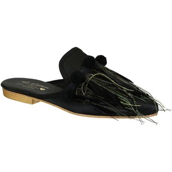 Sapatos Mulher Tamancos Gia Couture VENUS SATIN B nero