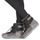 Sapatos Mulher Botas de neve Moon Boot FAR SIDE LOW SUEDE GLITTER Preto / Cinza