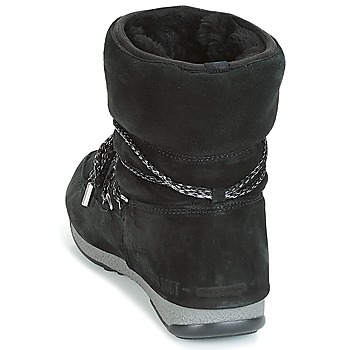 Moon Boot LOW SUEDE WP Preto