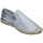 Sapatos Mulher Alpargatas Sara Lopez BY241 Prata