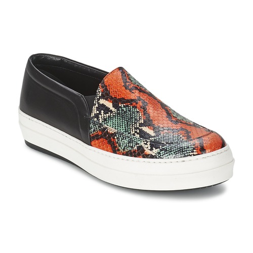 Sapatos Mulher Slip on Alexander McQueen 'Tread Slick' Sneakers Rosa DAZE Preto / Multicolor