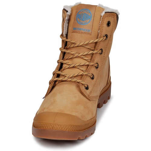 Palladium PAMPA SPORT CUFF WPS Amarelo / Castanho