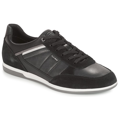 Sapatos Homem Sapatilhas Geox U RENAN Preto