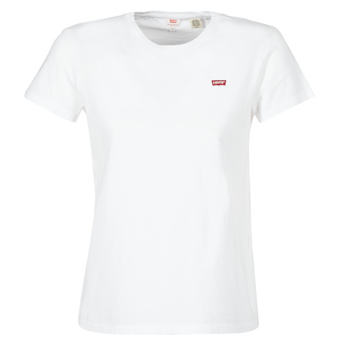 Textil Mulher Ss Relaxed Fit Tee Levi's PERFECT TEE Branco