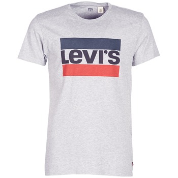 Textil Homem T-Shirt mangas curtas Levi's SPORTSWEAR LOGO GRAPHIC Cinza