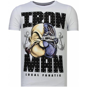 Textil Homem T-Shirt mangas curtas Local Fanatic 64900670 Branco