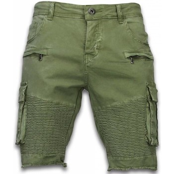 Textil Homem Shorts / Bermudas Enos 70959056 Verde