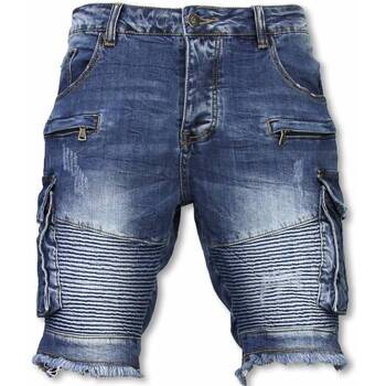 Textil Homem Shorts / Bermudas Enos 70957874 Azul